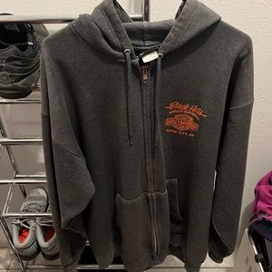 Vintage Harley Davidson hoodie large